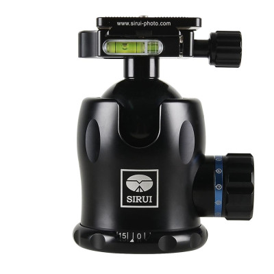 SIRUI K-40II professional ball head aluminium black (125mm high) - KII series